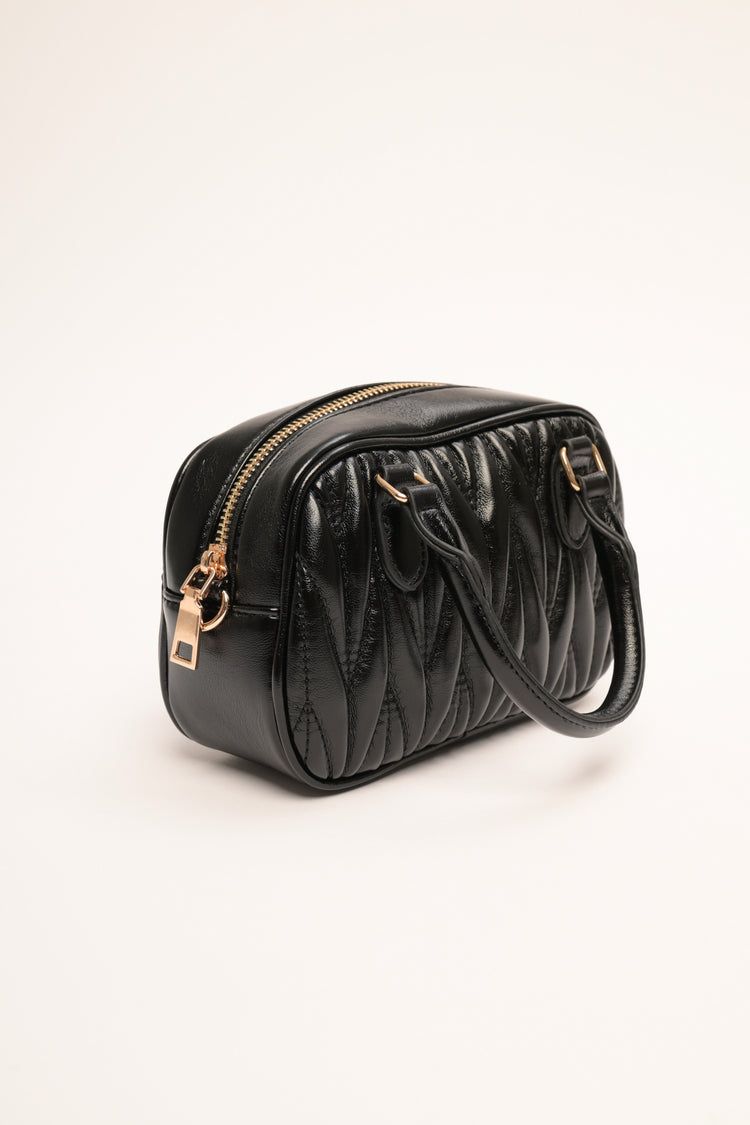 Borsa piccola arricciata