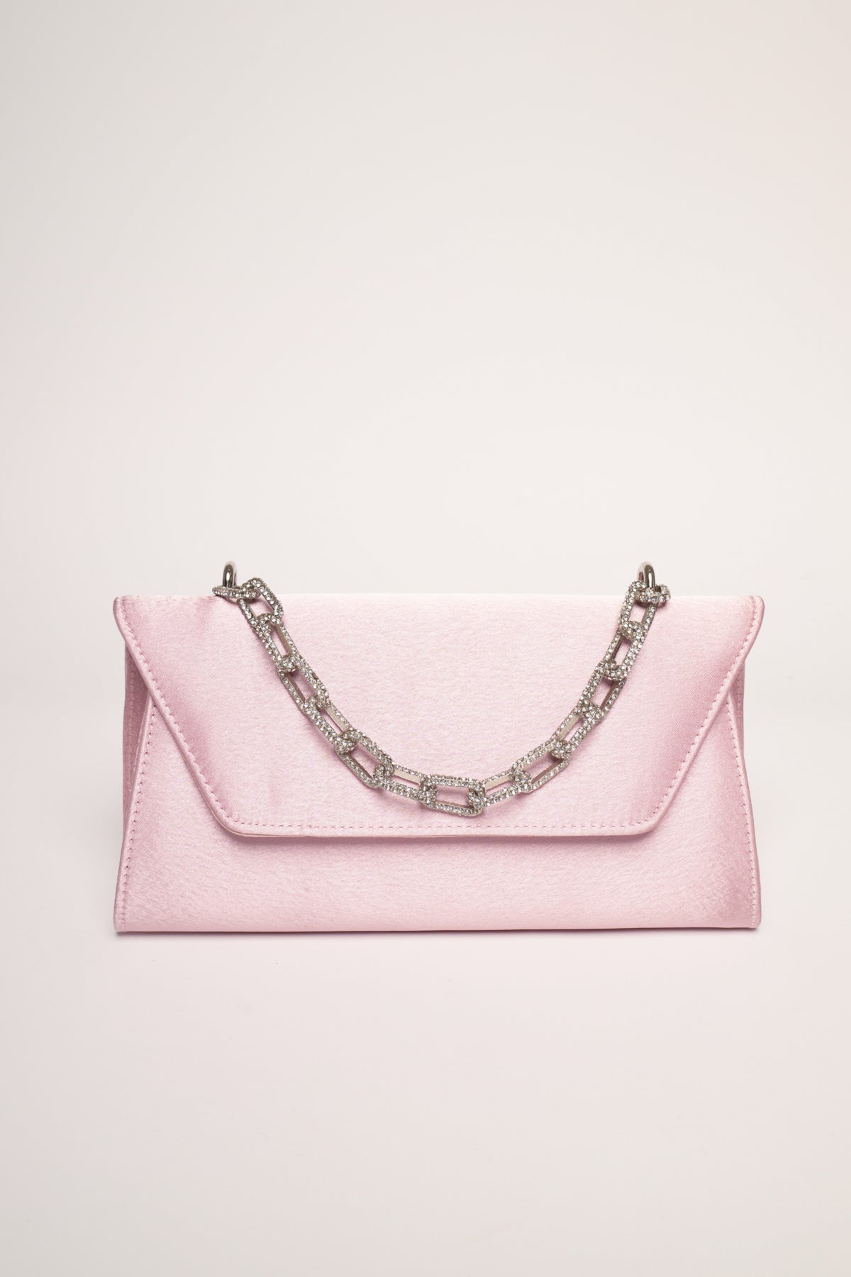 Pochette lucida manico strass