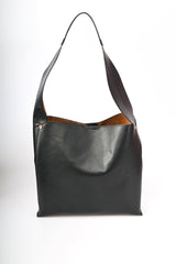 Borsa grande bicolore