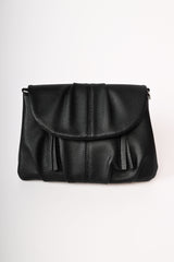 Borsa in similpelle martellata