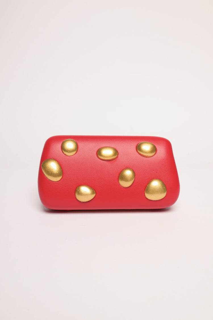 Pochette rigida con applicazioni