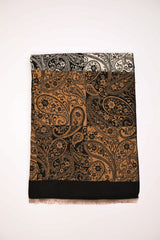 Sciarpa a motivo paisley check