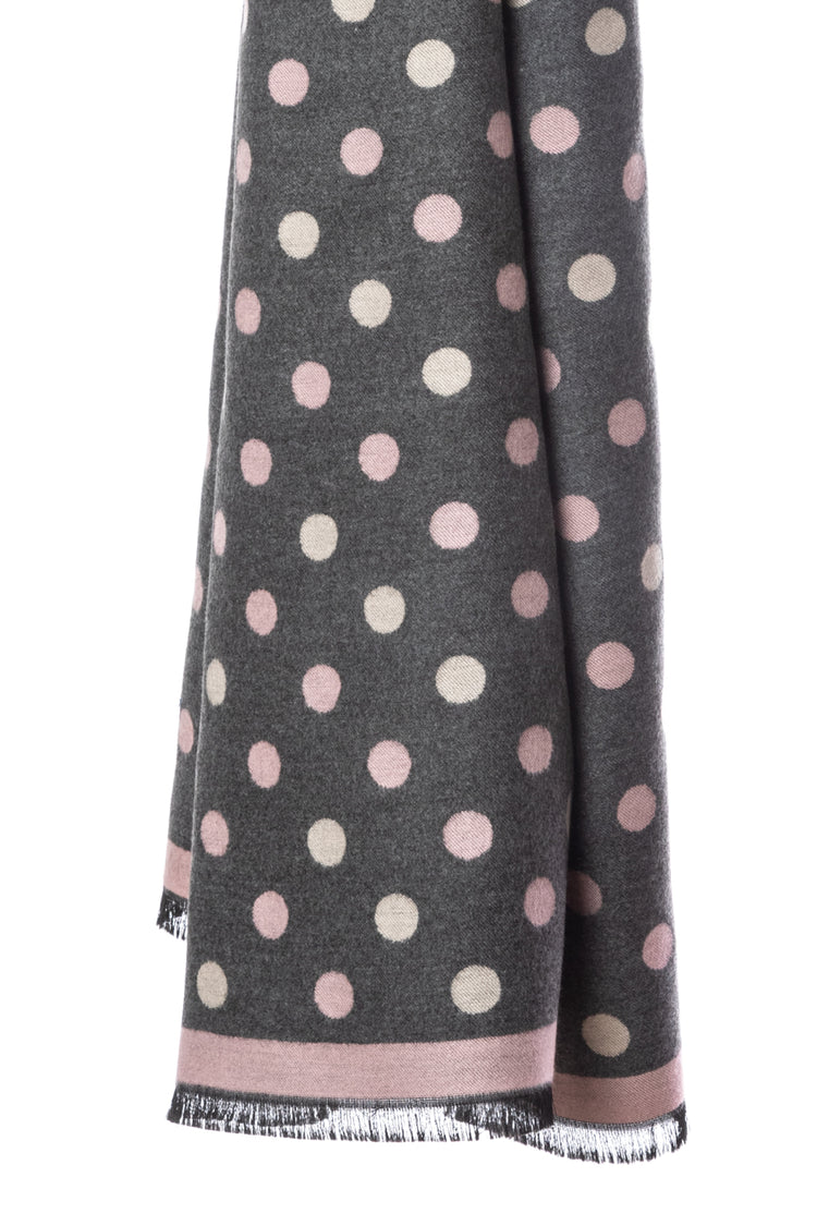 Sciarpa con pois