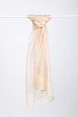 Stola in tulle con perline