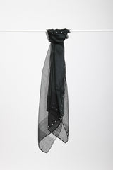 Stola in tulle con perline