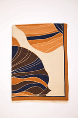 Sciarpa con grafica floreale