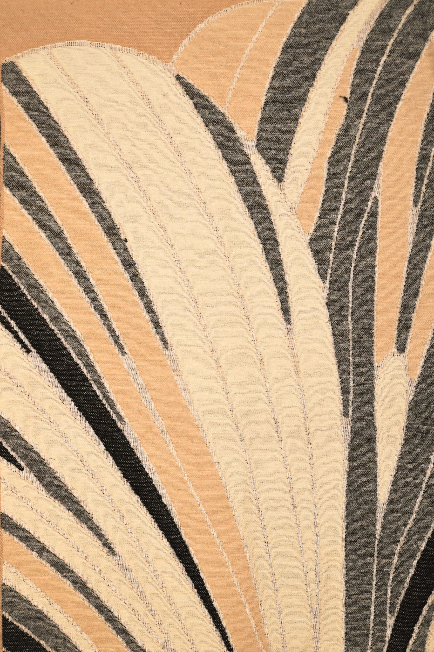Sciarpa con grafica floreale