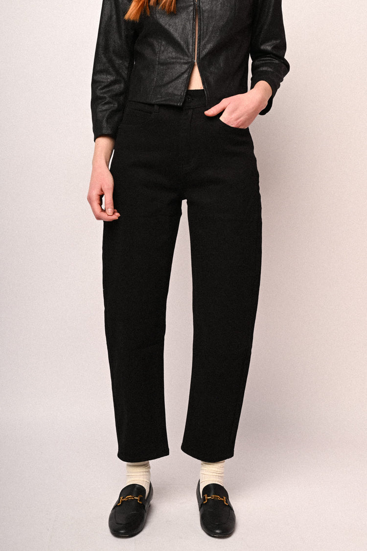 Jeans barrel-leg