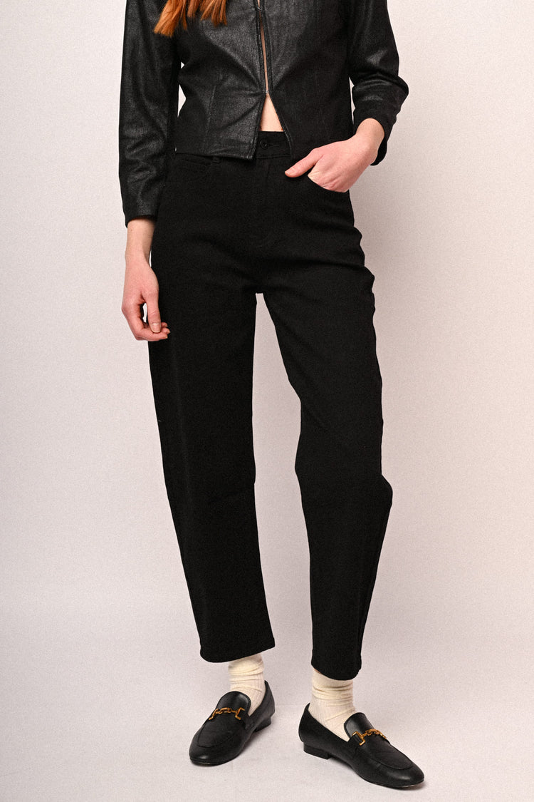 Jeans barrel-leg