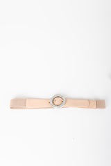 Cintura elastica con fibbia tonda