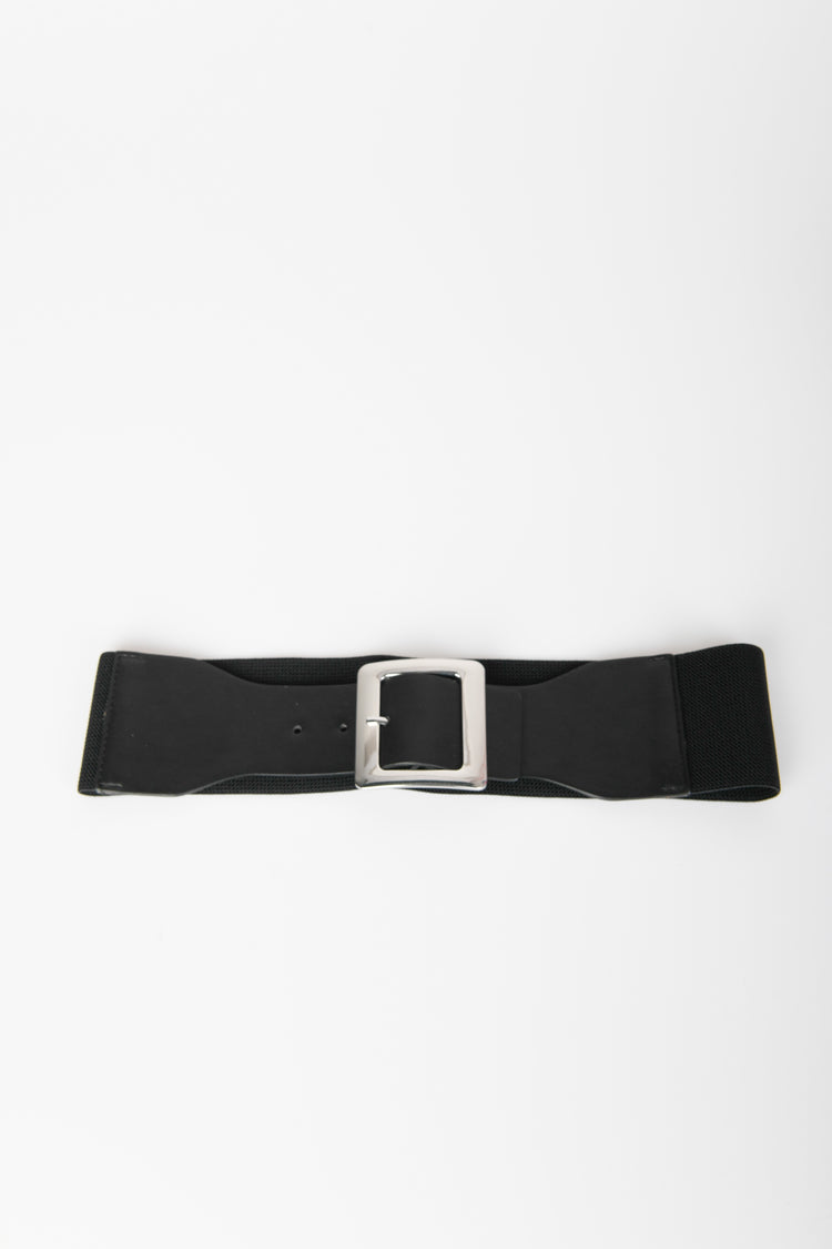 Cintura elastica con fibbia squadrata