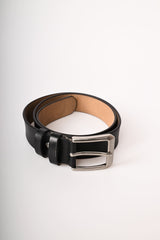 Cintura classica in pelle