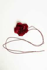 Collana laccio e fiore
