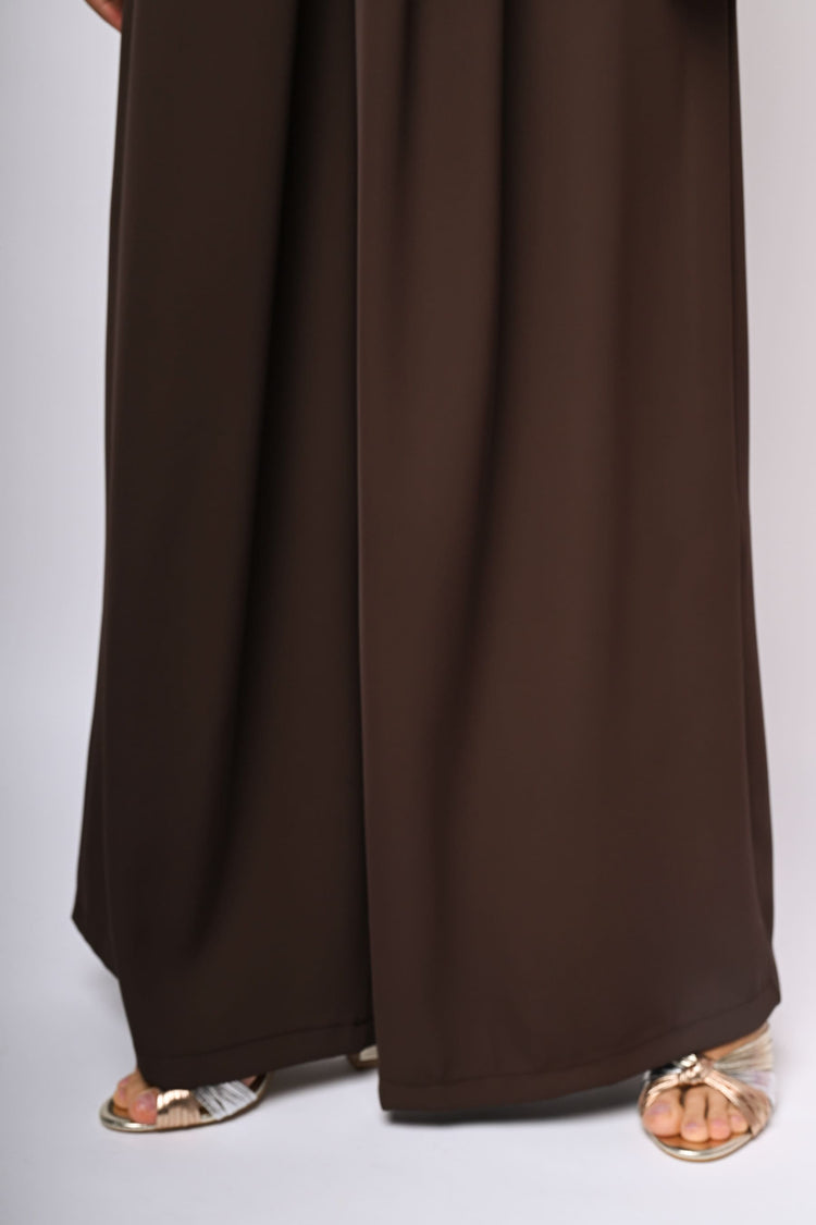 Pantaloni palazzo con pieghe