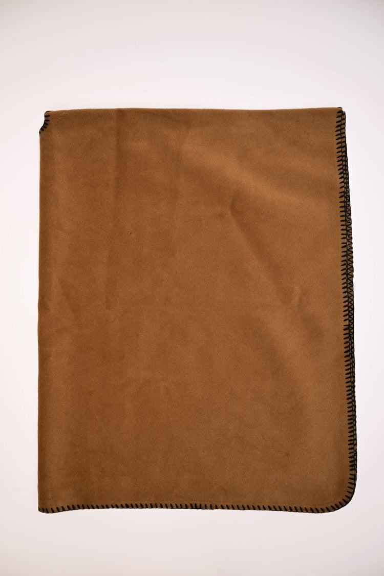 Poncho con impuntura