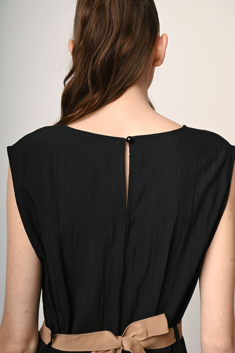 Abito midi con cintura
