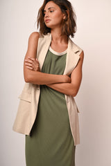 Gilet con cintura