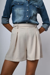 Shorts con pinces