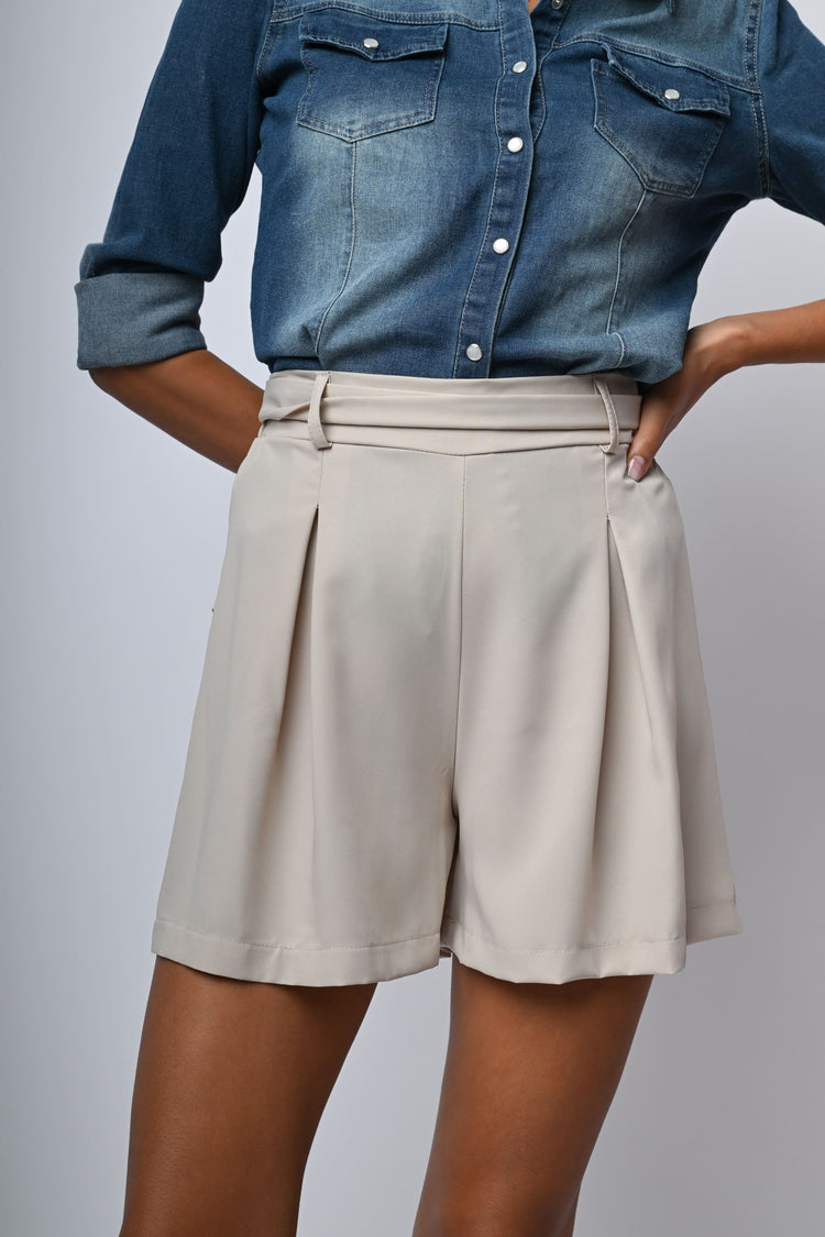 Shorts con pinces