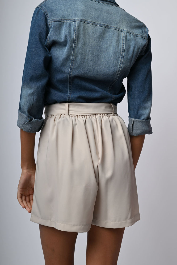 Shorts con pinces