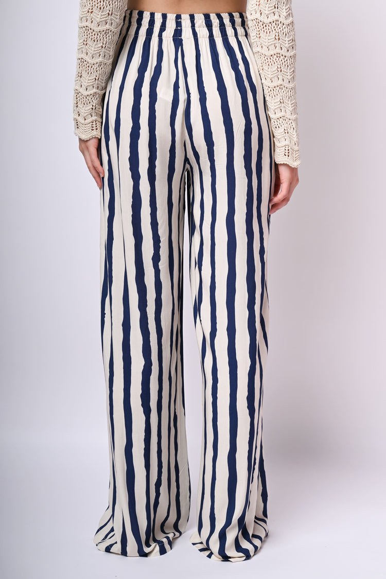 Pantaloni palazzo a righe