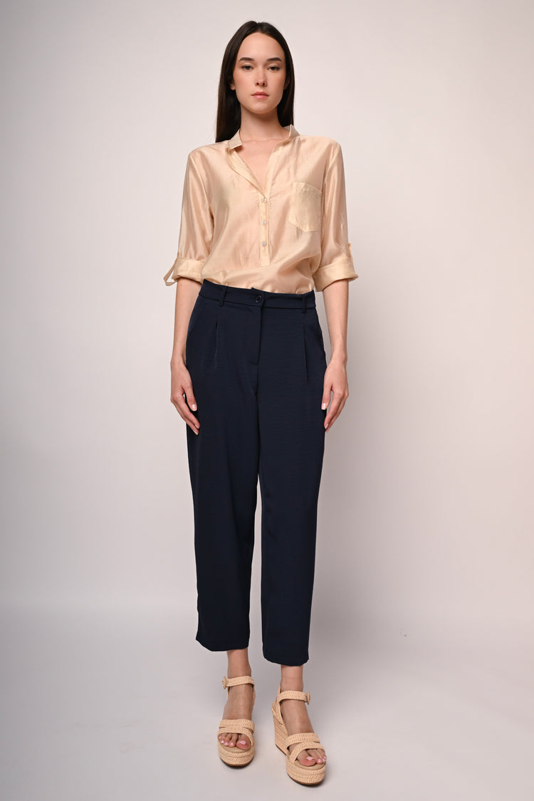 Pantaloni con pinces
