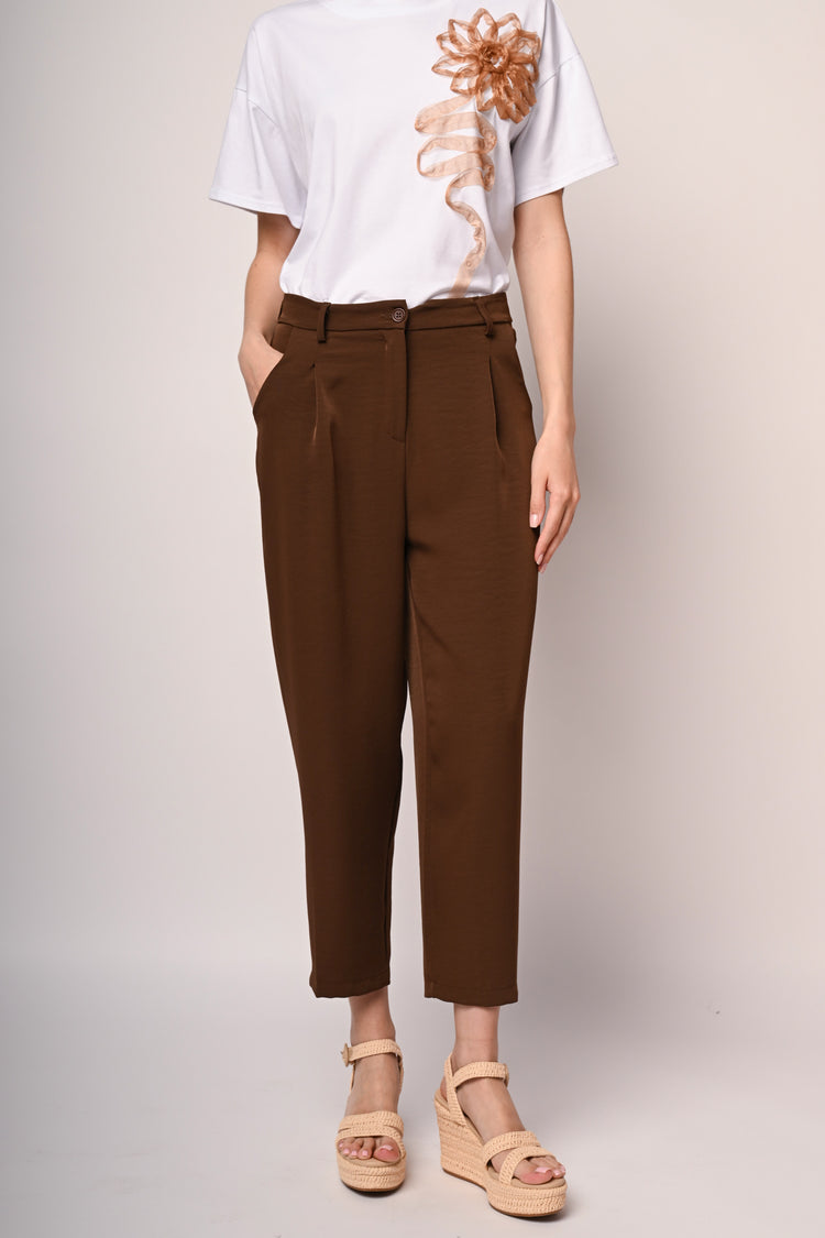 Pantaloni con pinces