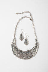 Set collana + orecchini stile etnico