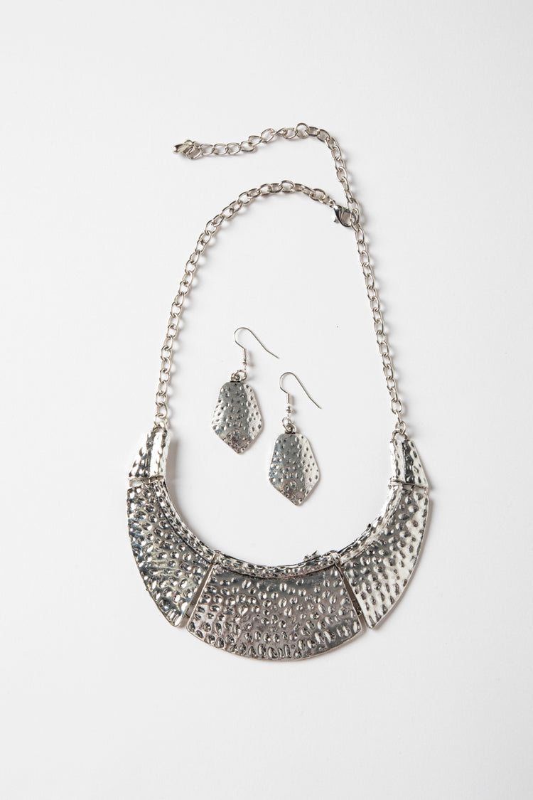 Set collana + orecchini stile etnico