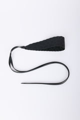 Cintura a fascia effetto pizzo