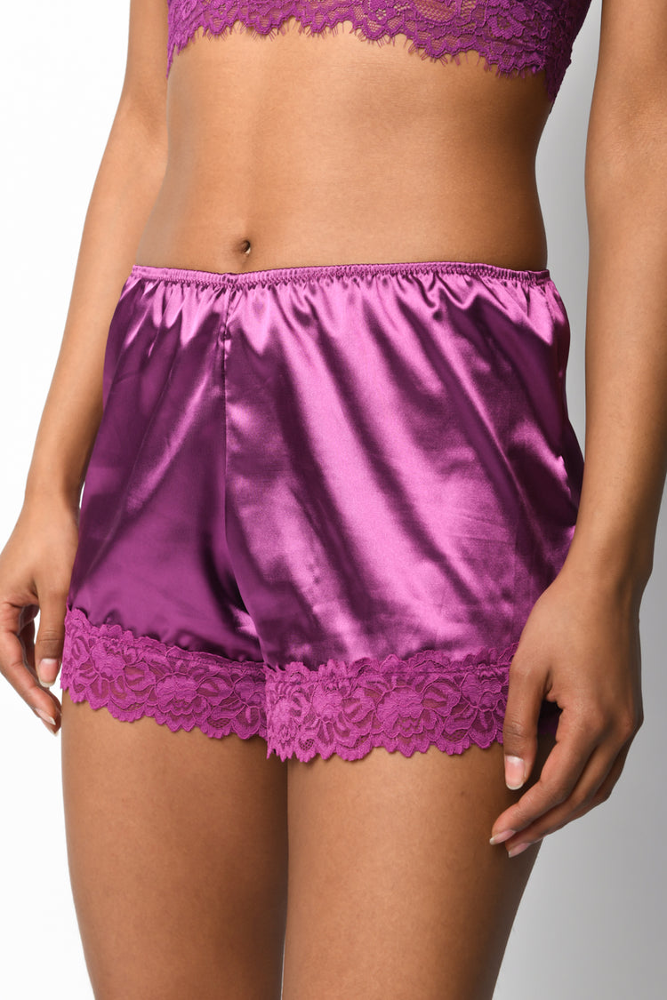 Completo lingerie top + shorts