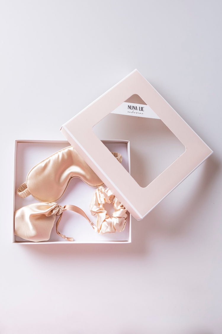 Set notte mascherina + elastico